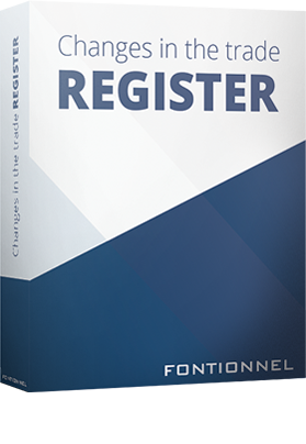 Changes in the Trade Register